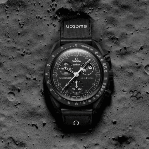 SWATCH MISSION TO THE MOONPHASE - NEW MOON
